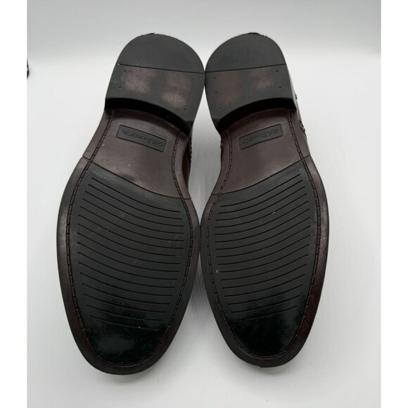 G H Bass & Co. Simon Loafers  Men's Size 8.5M Dark Brown Leather Dress Shoes - Picture 12 of 16